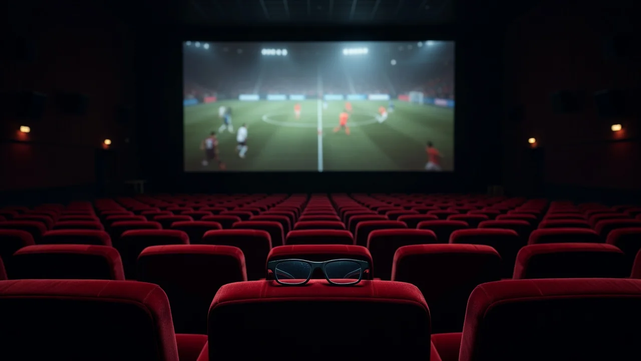 ESPN levou Milan x Barcelona em 3D aos cinemas (arquivo, 2011)