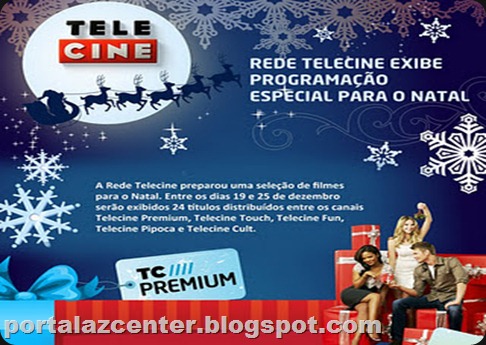 “Rede Telecine” com Especiais de Natal