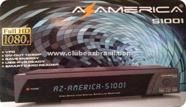NOVO DUMP AZAMERICA S1001 CLAROTV HD 18.12.2013 chave keys 61w