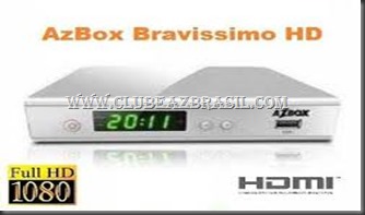 AZBOX BRAVISSIMO TWIN HD EM MEGABOX MG3000 HD